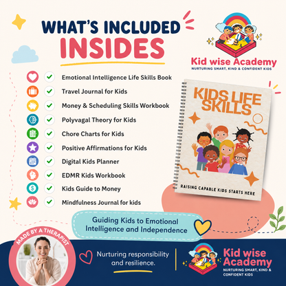 Kids Life Skills Bundle - Empowering Kids with Essential Life Skills and Confidence