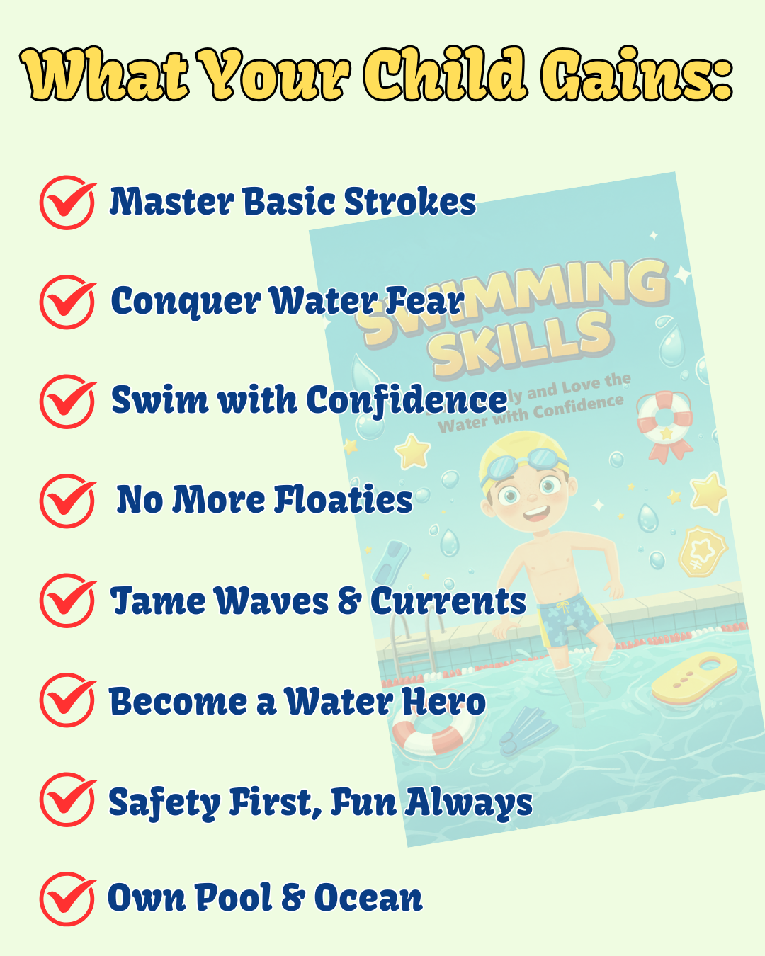 Swimming Skills: Swim Safely and Love the Water with Confidence